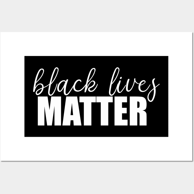 I Can't Breathe Black Lives Matter | Black Lives Matter Wall Art by MO design